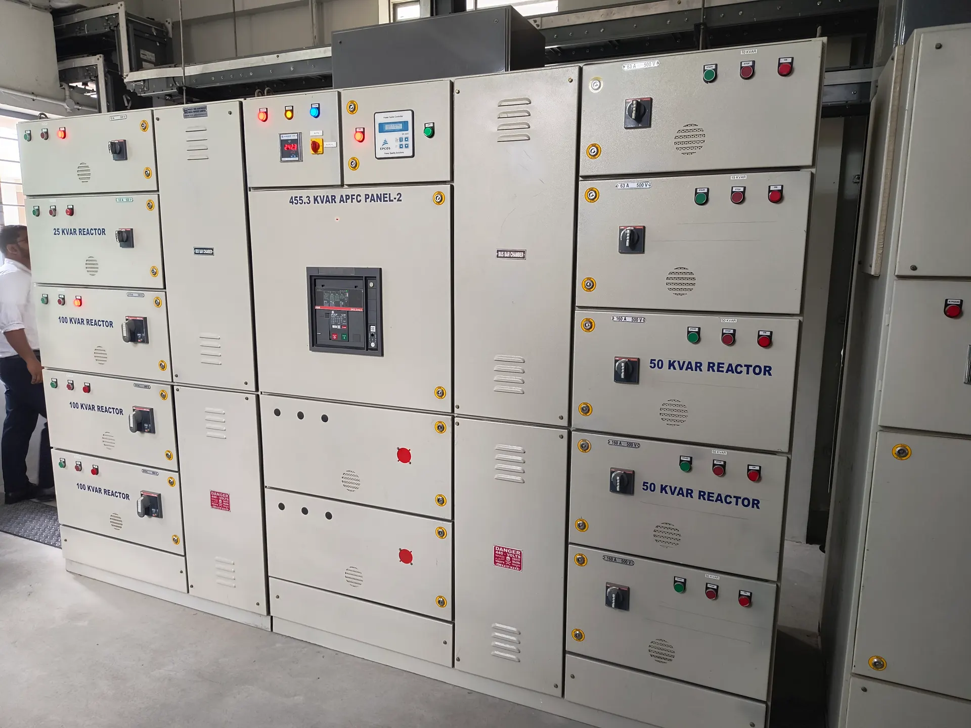 APFC and Harmonic Reactor Panels