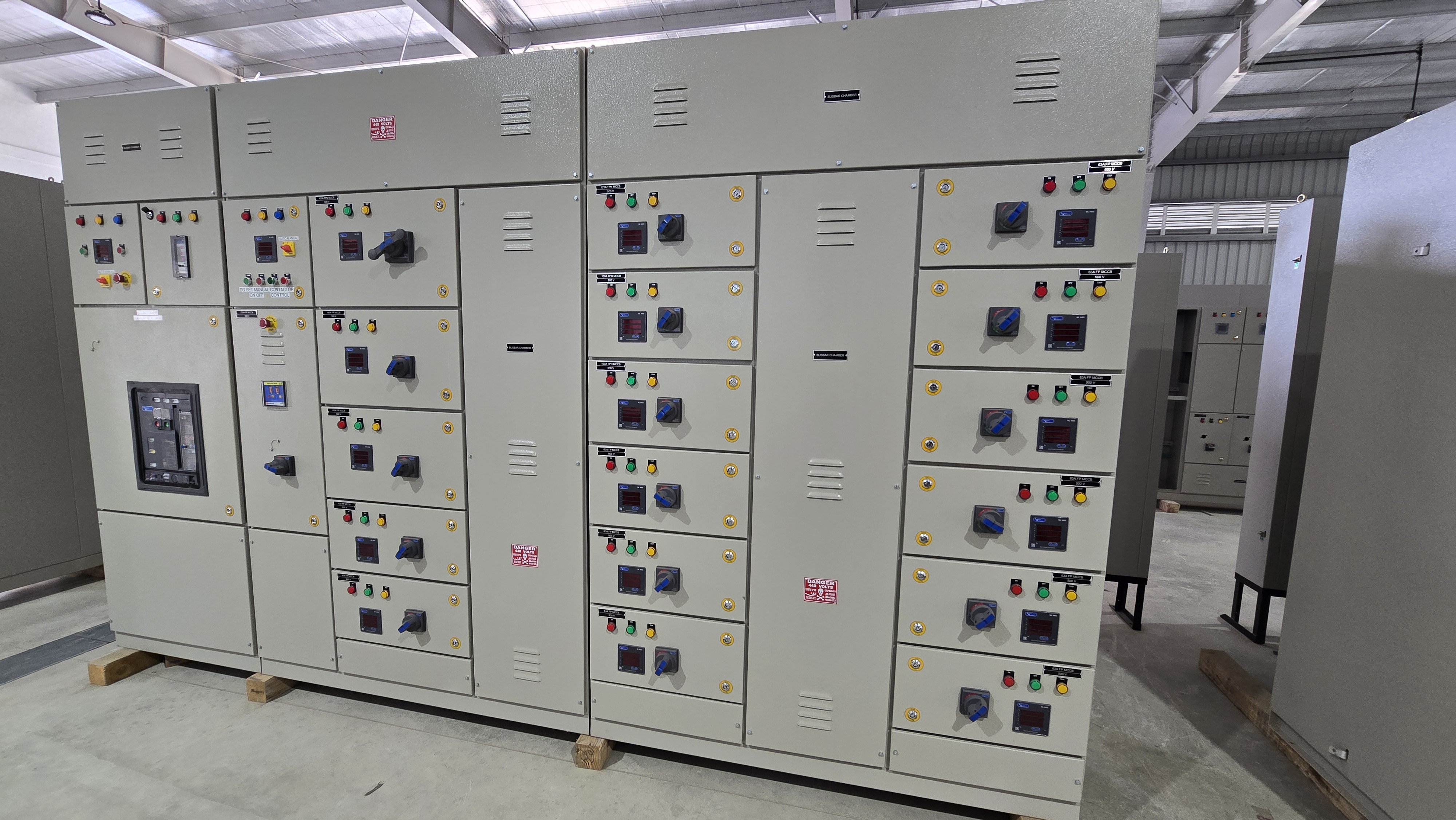 PCC and MCC Power Control Panels